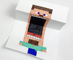 Cómo dibujar a Steve de Minecraft muy fácil paso a paso - Beekrafty